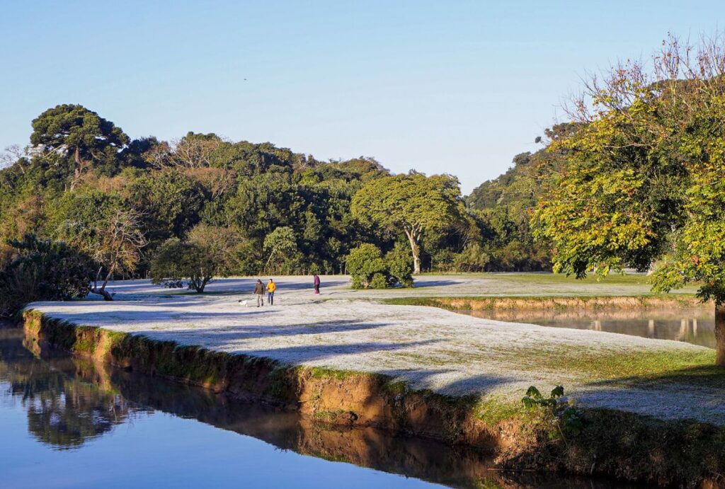 Onda de frio no Paraná