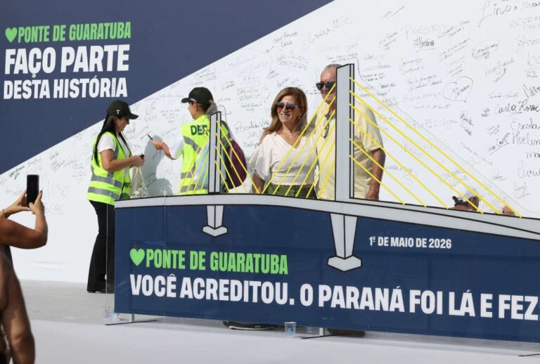Movimentação na Ponte de Guaratuba