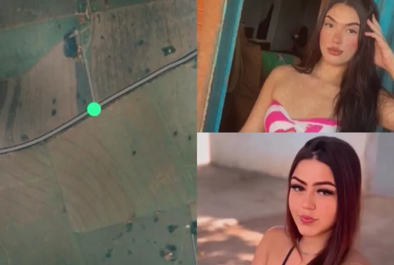 sinal do celular de uma das primas estava em estrada rural