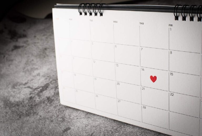 Calendário de mesa