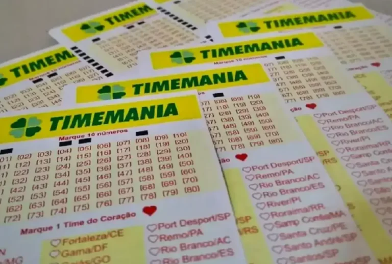 Bilhetes da Timemania