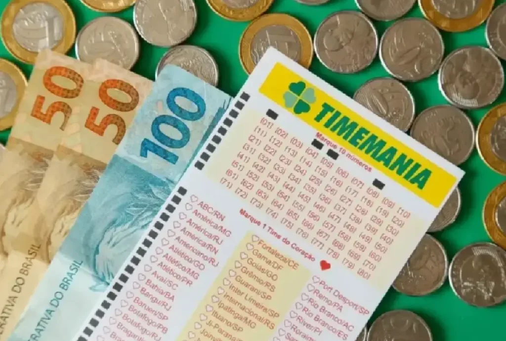 Bilhete da Timemania