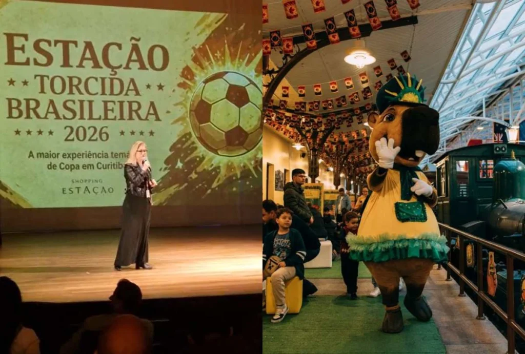 Evento de abertura da Estação Brasil no Shopping Estação.