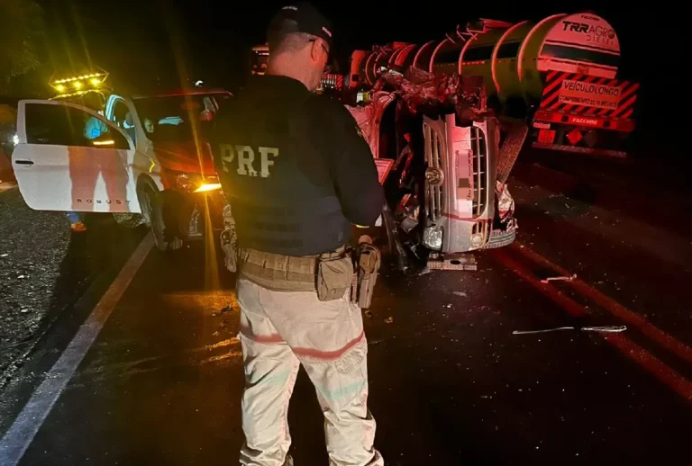 Acidente na BR-376 em Guairaçá