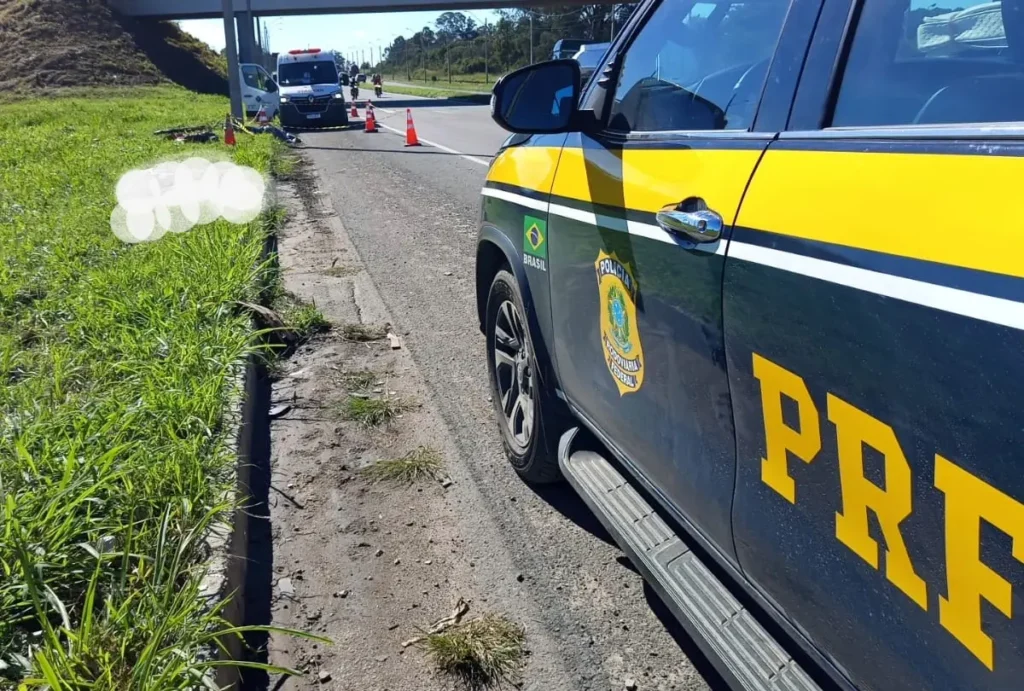 Acidente na BR-476, em Araucária