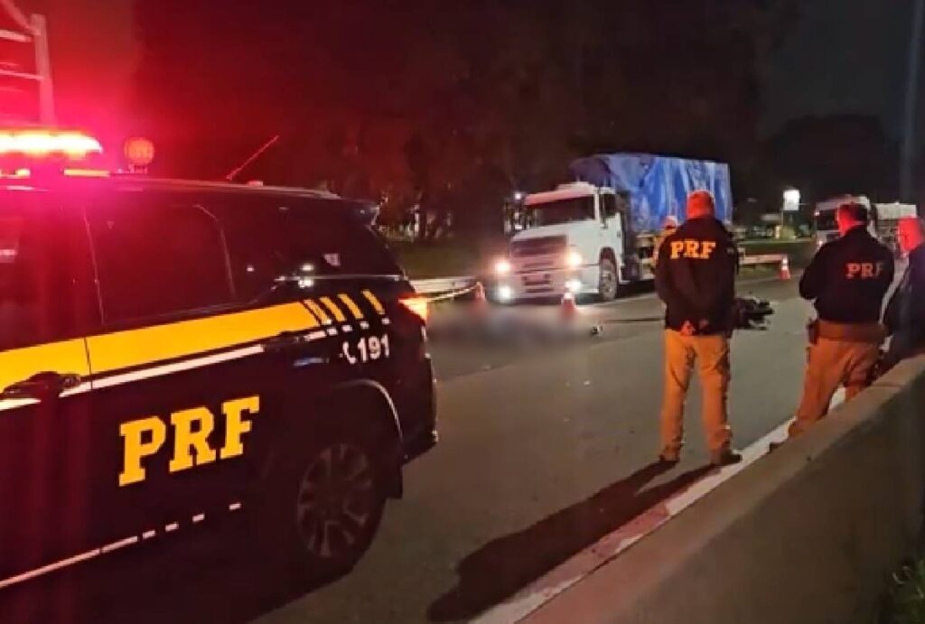 Acidente no Contorno Sul de Curitiba