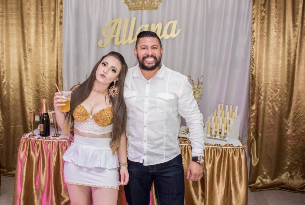 Allana Brittes e Edison Brittes