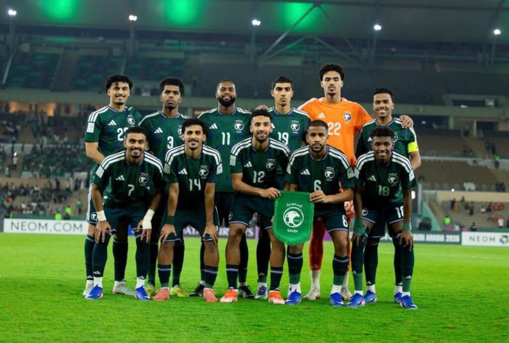 Arábia Saudita posada para foto