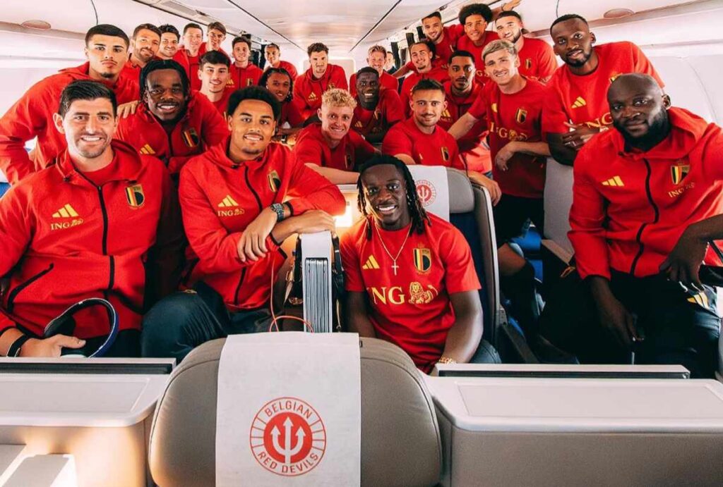 Bélgica a caminho da Copa