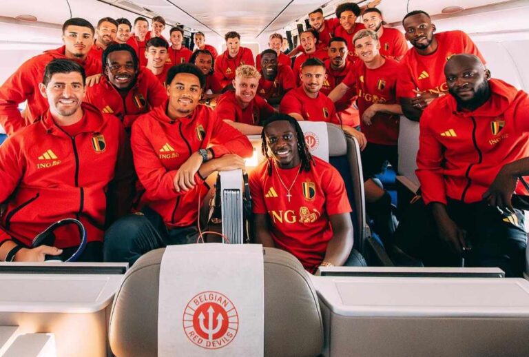Bélgica a caminho da Copa