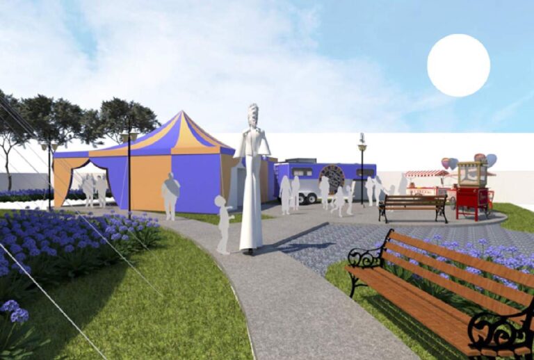 Projeto da reforma do Circo da Cidade em Curitiba