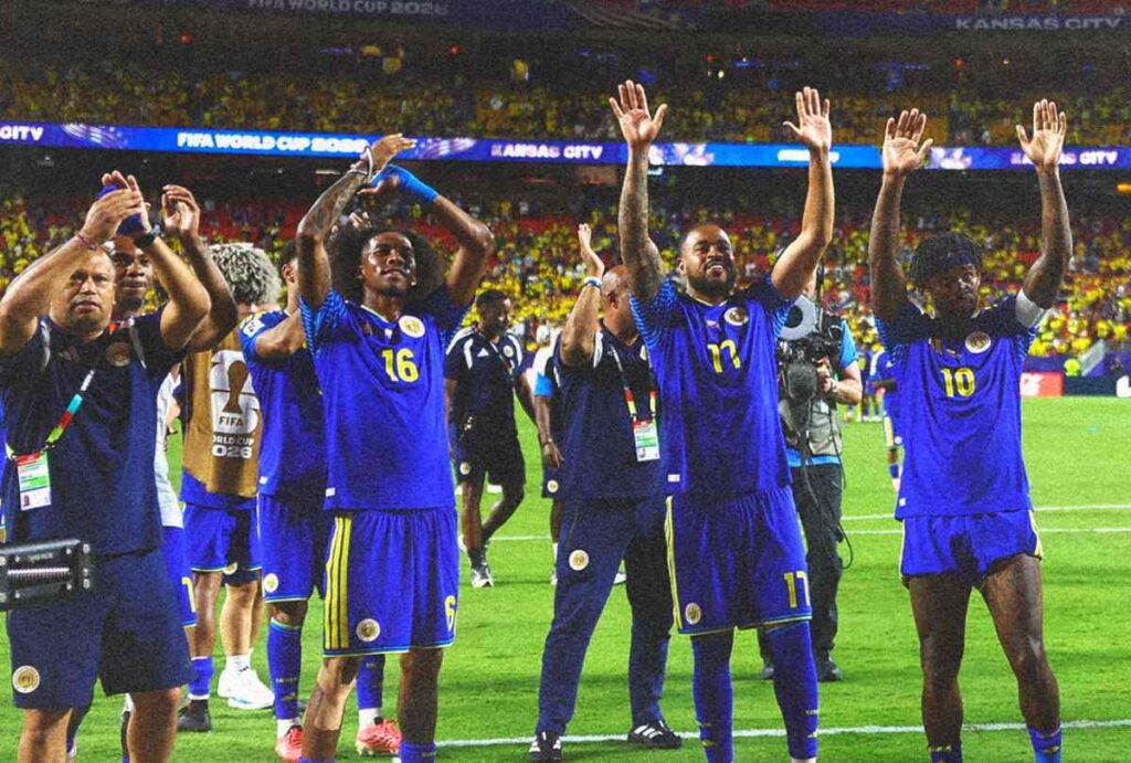 Curaçao comemora resultado na Copa do Mundo