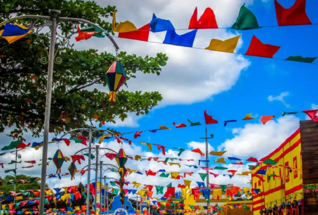 Foto ilustrativa de uma festa junina