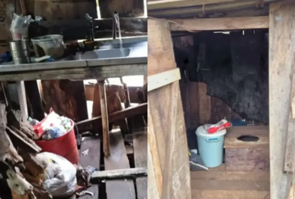 Idosos viviam em paiol apodrecido