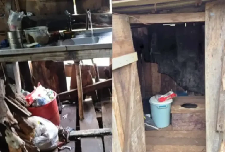 Idosos viviam em paiol apodrecido
