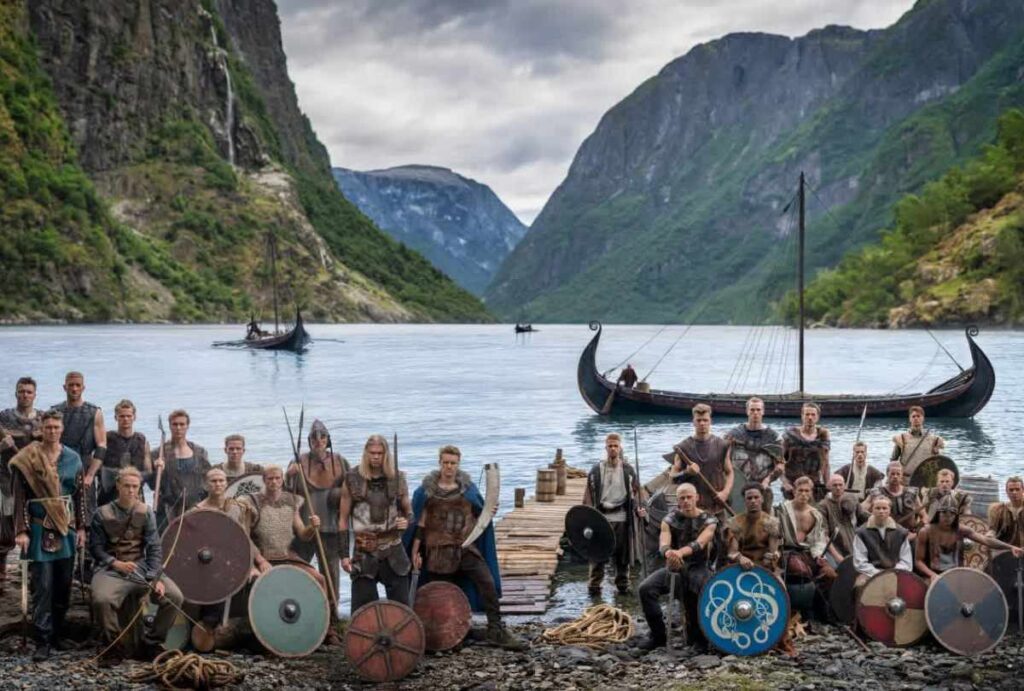 Noruega em foto histórica para a Copa do Mundo