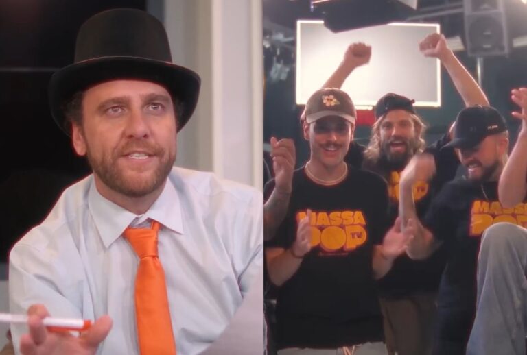 Rafael Massa e o time da Massa Pop Tv em vídeo humoristico.