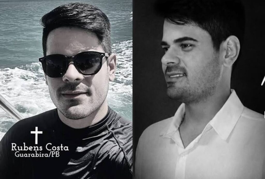 Montagem com fotos de Rubens Fernandes da Costa Filho