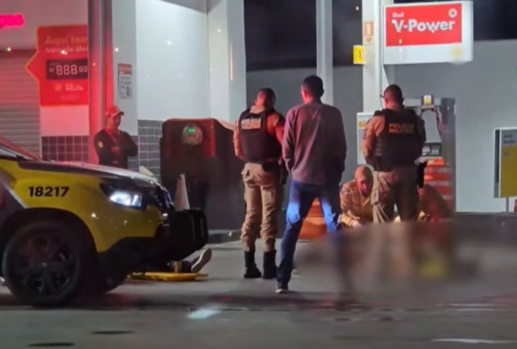 Homem morre em posto de combustíveis