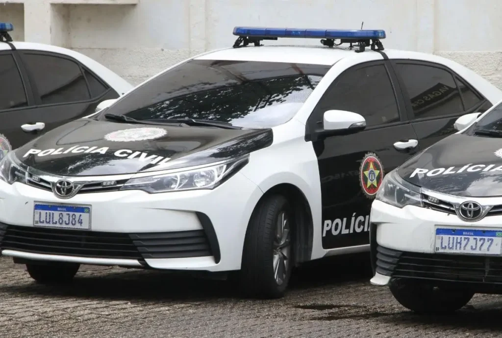 Viaturas da Polícia Civil do Rio de Janeiro