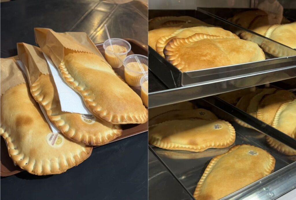 Pastel de pinhão em Curitiba