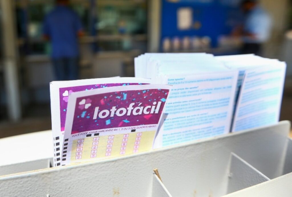 Bilhete de aposta da Lotofácil