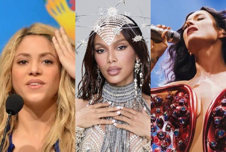 Shakira, Anitta e Katy Perry
