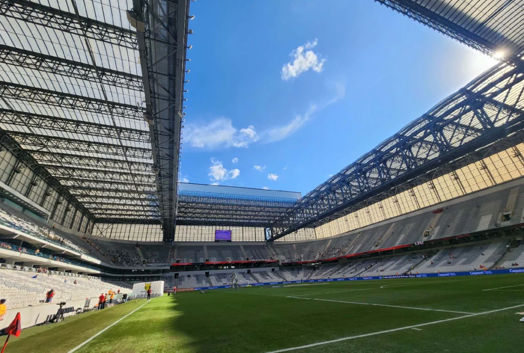 Arena da Baixada, em Curitiba, palco do evento Felicidade Eterna das Testemunhas de Jeová