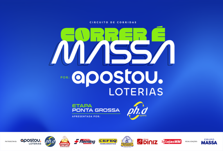 Grupo Massa reúne grandes marcas no projeto Correr é Massa Ponta Grossa