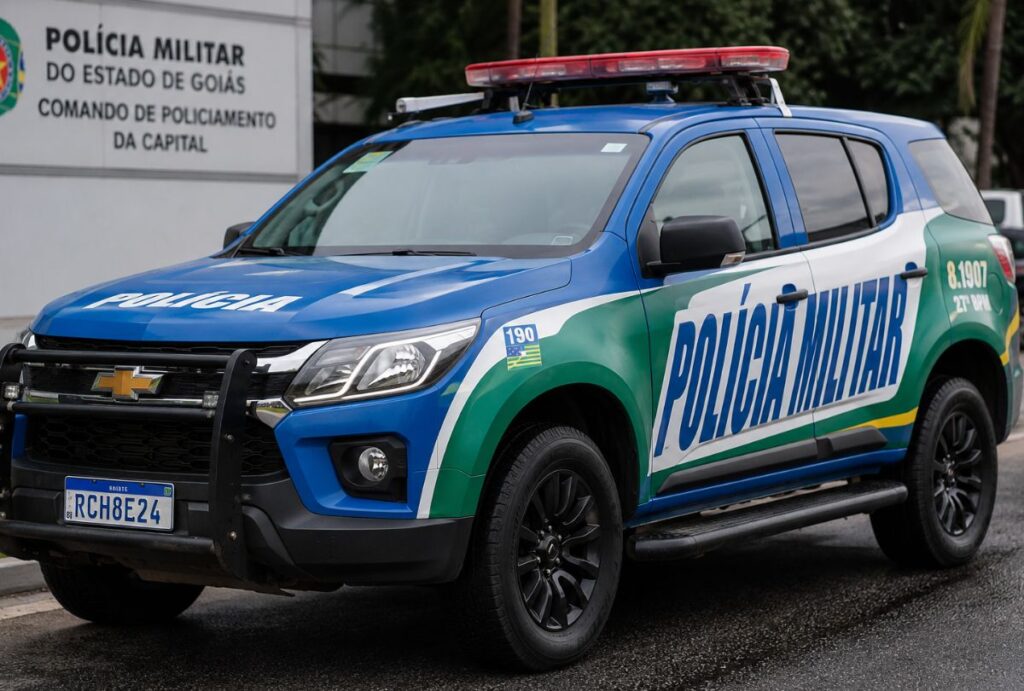 Viatura da Polícia Militar de Goiás
