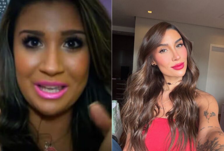 Antes de depois da Bianca Andrade