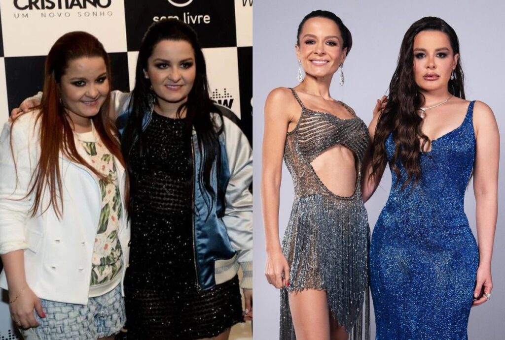 Antes e depois de Maiara e Maraisa