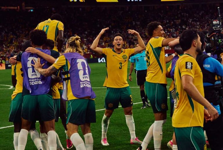 Austrália celebra classificação