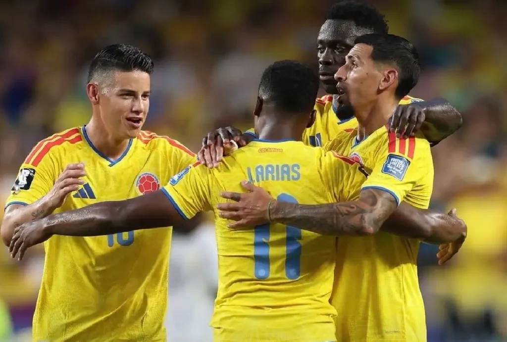 Colômbia em jogo contra Gana