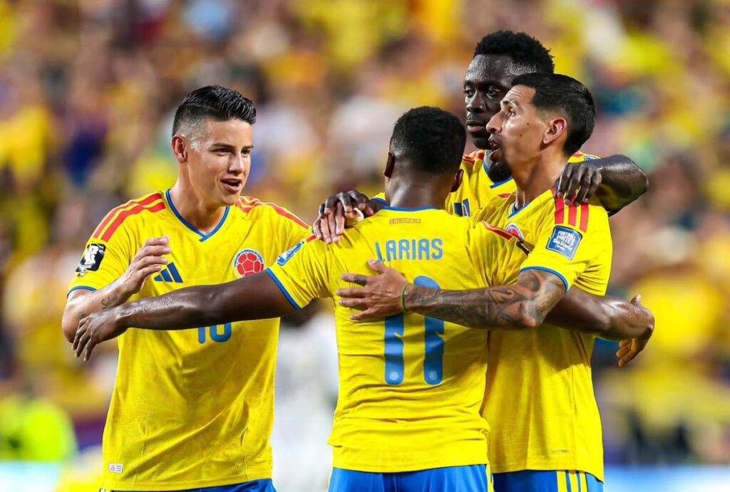 Colômbia celebra classificação