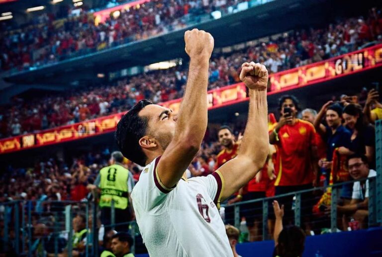 Espanha comemora classificação