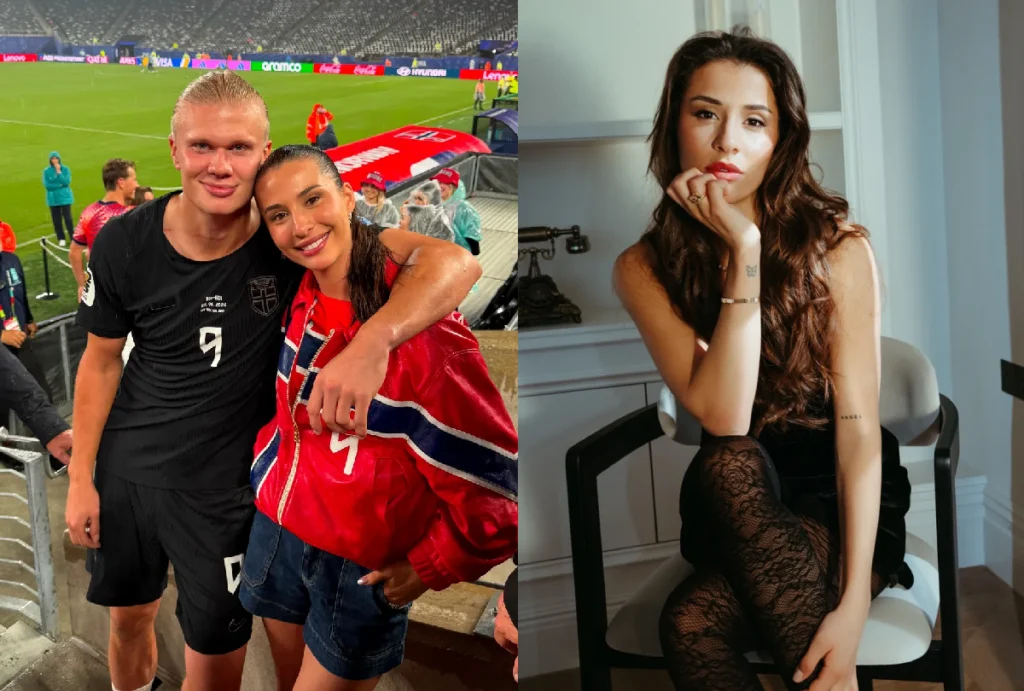 Jogador da Noruega, Erling Haaland é casado com Isabel Haugseng Johansen