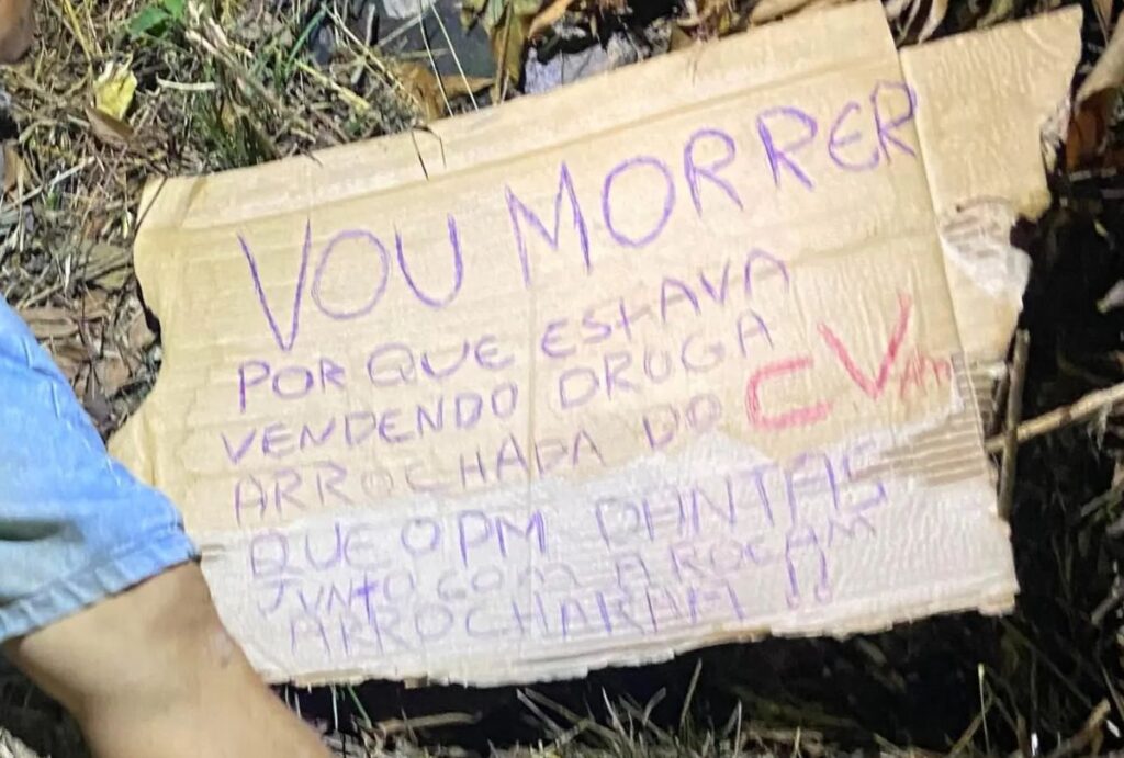 Homem morto a tiros em Manaus