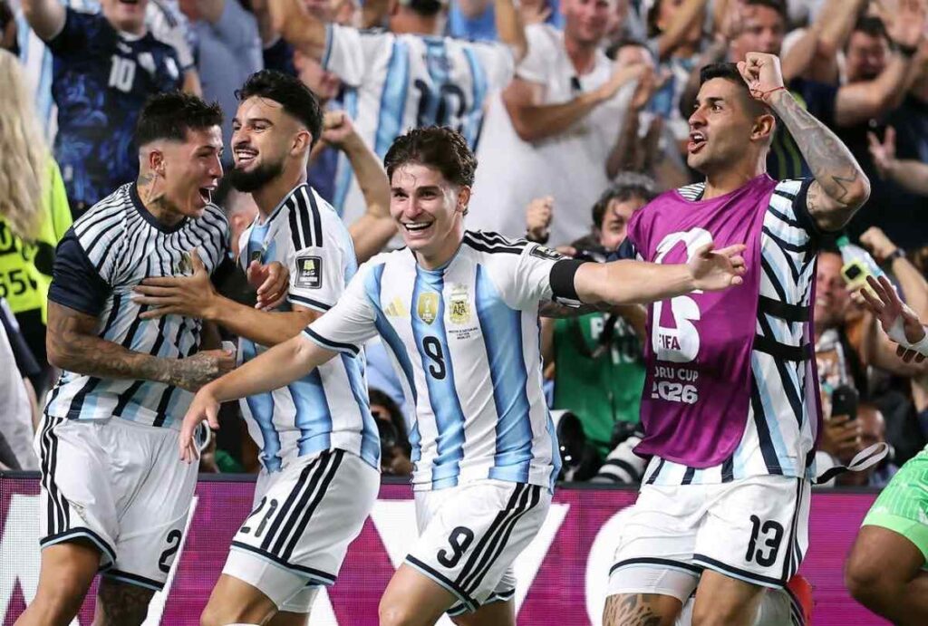 Argentina comemora classificação
