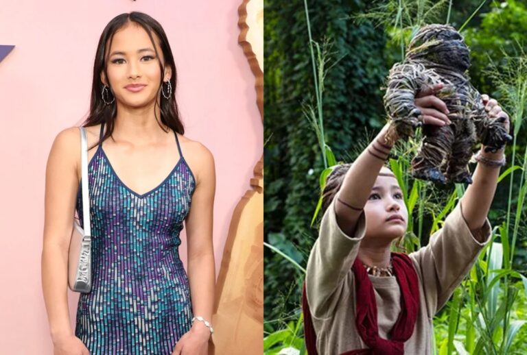 Atriz Kaylee Hottle, que atuou em Godzilla vs. Kong, e morreu em um acidente de carro.