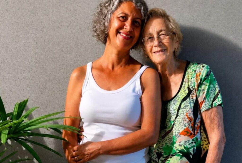 Elza Ramos Rocha e Maria Aparecida Rodrigues Ramos