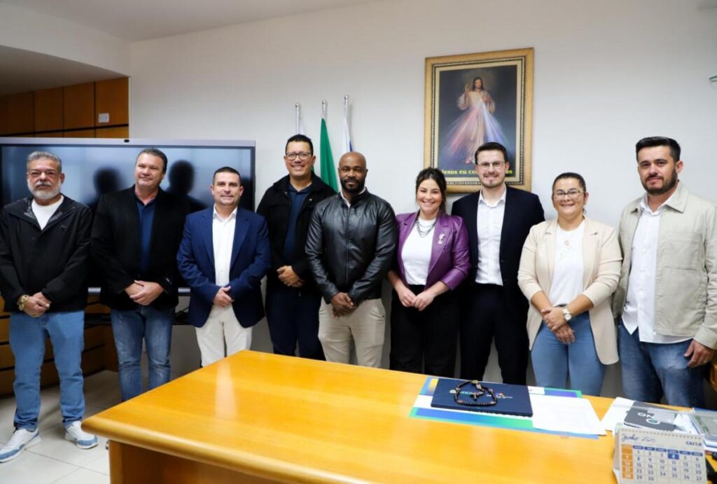 Marco Marcondes na Prefeitura de Fazenda Rio Grande