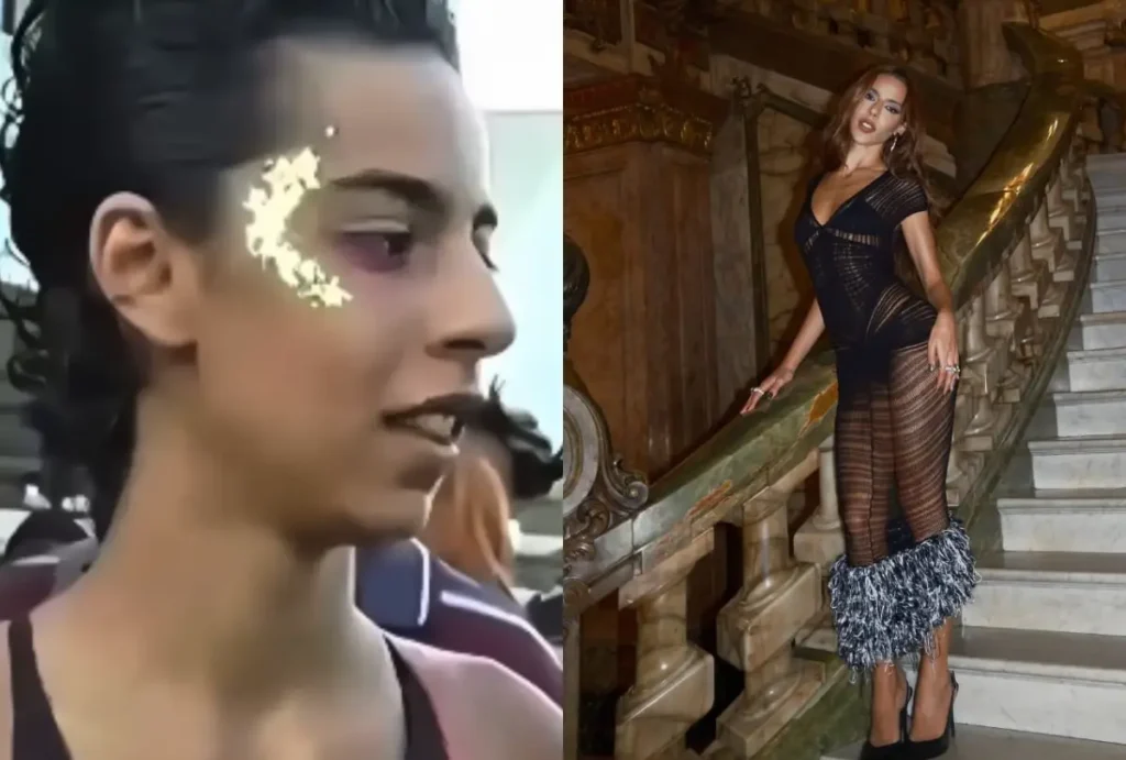 Antes e depois da Marina Sena