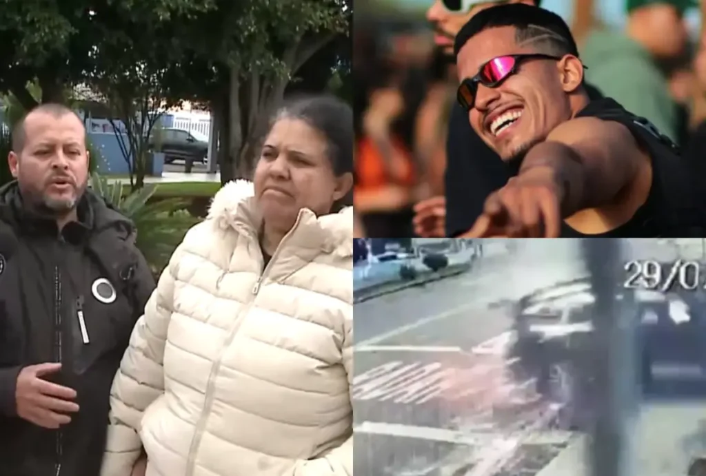 Pais de motoboy atropelado no Batel