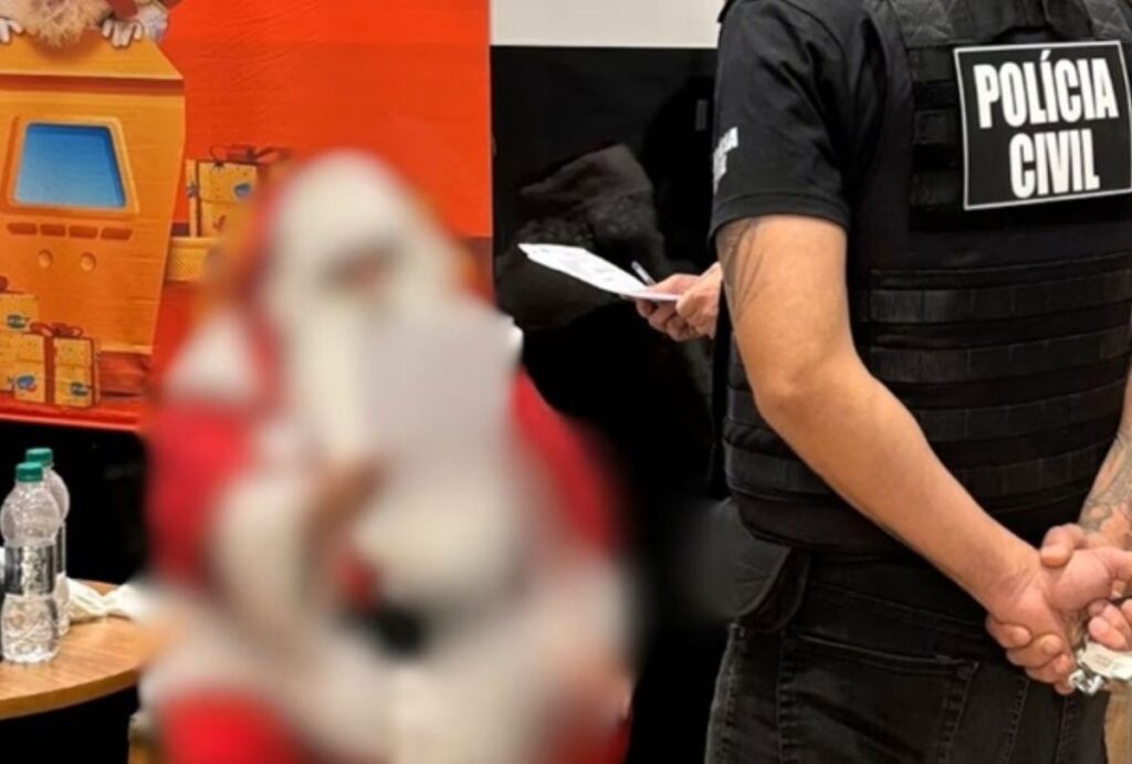 Papai Noel preso