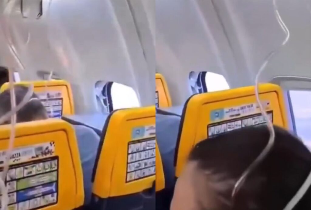 Passageiro é parcialmente sugado de avião