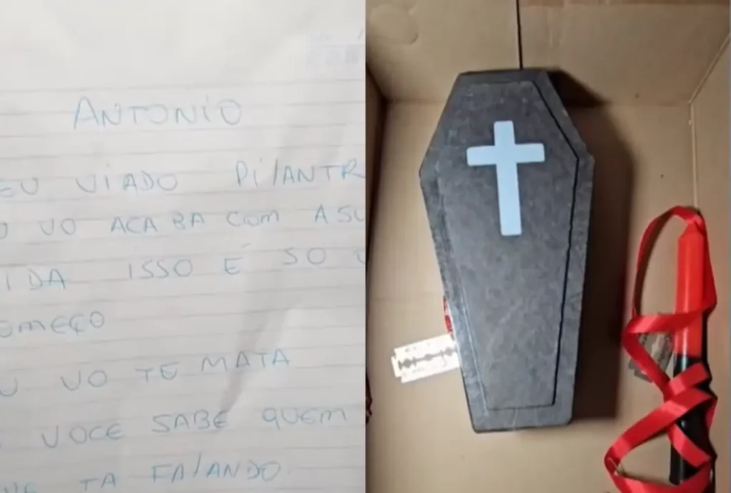 Professor recebe encomenda misteriosa em curitiba