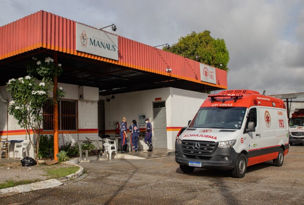 Ambulância do Samu de Manaus