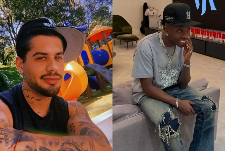Zé Felipe e Vinícius Jr.