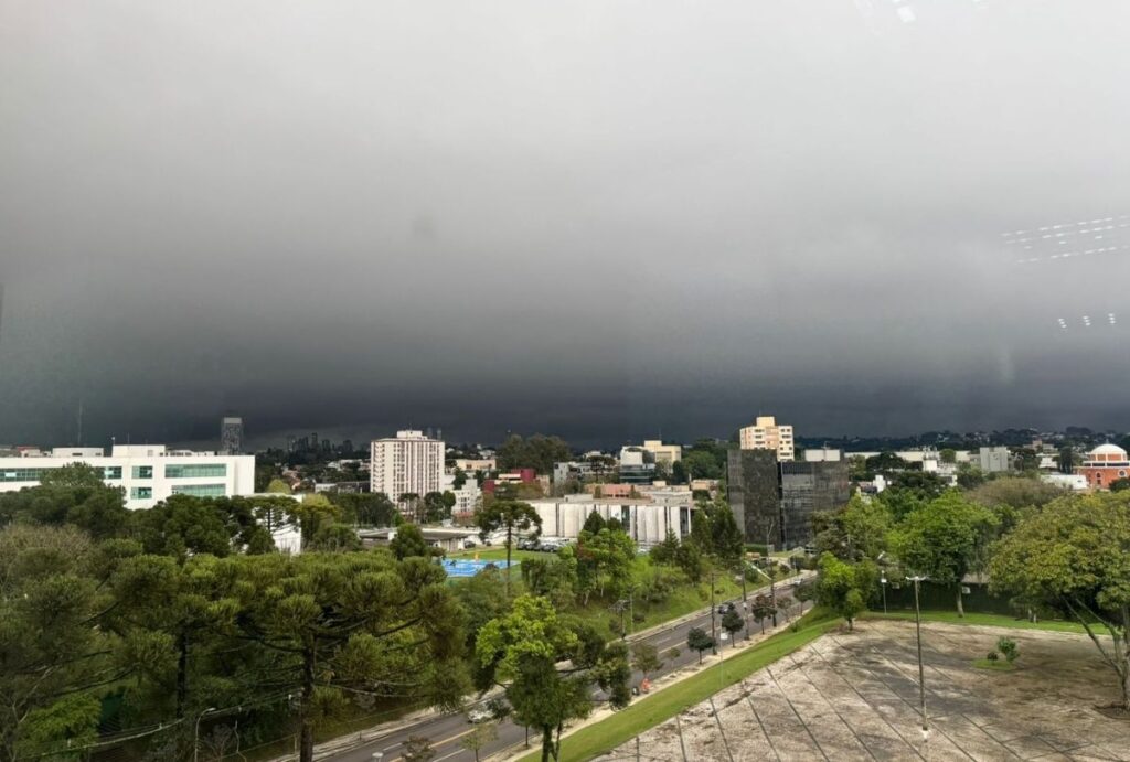 Granizo em Curitiba